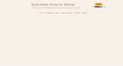 Desktop Screenshot of goodnewshome.org